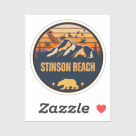 Stinson Beach, Californië Sticker