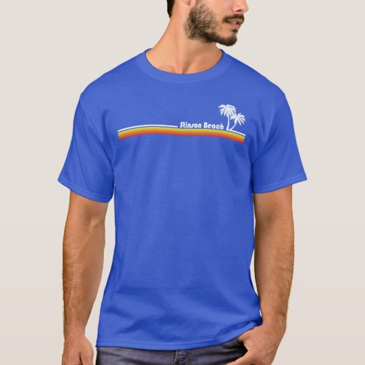Stinson Beach Californië T-shirt (Voorkant)