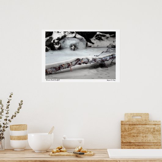 Stinson Brook Birchfall Poster (Keuken)