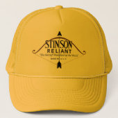 Stinson Reliant vliegtuig Trucker Pet (Voorkant)