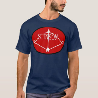 Stinson Vliegtuig Company Logo T-shirt