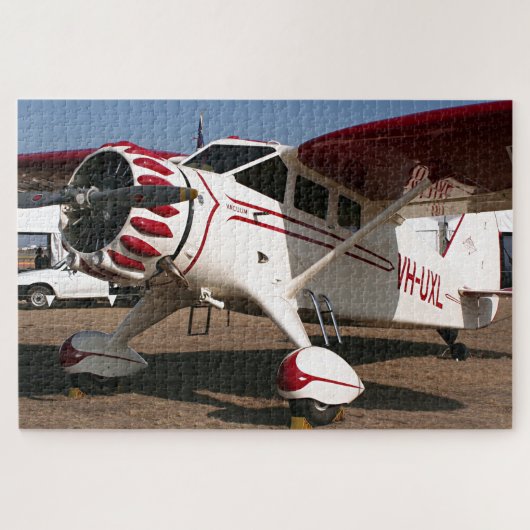 Stinson vliegtuig legpuzzel (Horizontaal)