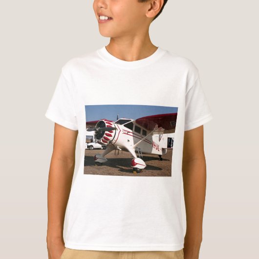 Stinson Vliegtuig T-shirt (Voorkant)