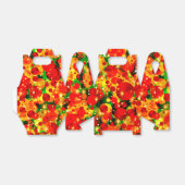 Stip-1-PARTIJ VUURKADER, kabel Bedankdoosjes (Uitgevouwen)