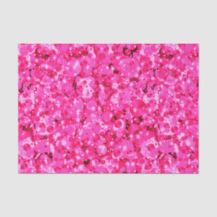 Stip-9-Hot-Roze WRAPPINGPAPIER MET WEEFSELS Tissuepapier