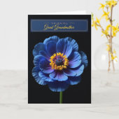 Stip Azure Bloem Kaart (Gele Bloem)