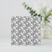 stip Design Vier Feestdagenkaart (Staand voorkant)