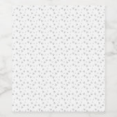 Stip, grijze nikkel wijn etiket (Enkel label)