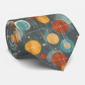 Stip Moderne atoomwapens van het midden van de eeu Stropdas (Opgerold)