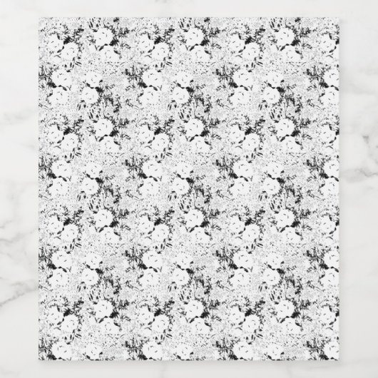 Stip, Zwarte Koe Wijn Etiket (Enkel label)