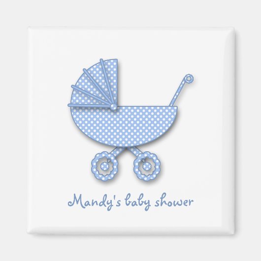 stipjes baby jongen magneet (Voorkant)
