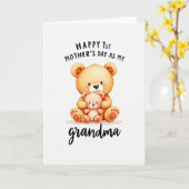 Stippelberen Valentijnskaart Kaart (Gele Bloem)