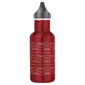 stippelpad waterfles  (Links)