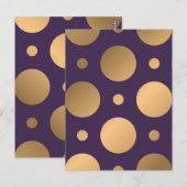 Stippelpatroon 15 briefkaart (Voorkant / Achterkant)