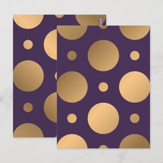 Stippelpatroon 15 briefkaart (Voorkant / Achterkant)