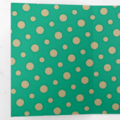 Stippelpatroon 2 drieluik wenskaart (Binnenzijde eerst)