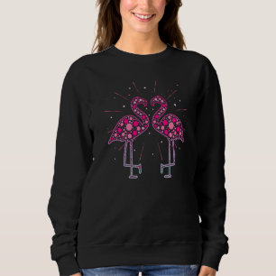 Stippelpatroon Flamingo Vogel September Internatio Trui