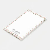 Stippelrand docent scriptnaam  post-it® notes (Schuin)
