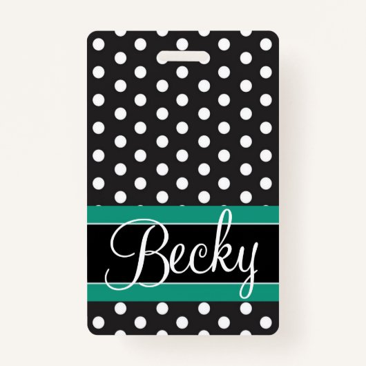 Stippen Bagagelabel / Badge (Voorkant)