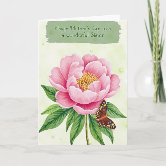 Stippen Bloemen Kaart (Voorkant)