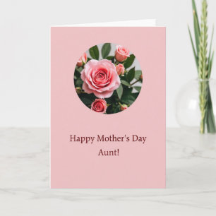 Stippen Bloemen Tante Kaart