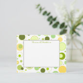 Stippen Briefkaart (Staand voorkant)