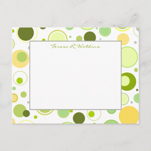 Stippen Briefkaart (Voorkant)