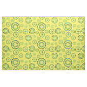 Stippen Circle Power Flowers + uw backgr. Stof (Fat Quarter)