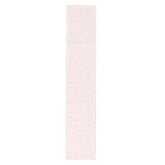 Stippen Confetti Patroon Medium Tafelloper (Voorkant)