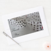 Stippen Cupcake Bekledingen Rechthoekige Sticker (Envelop)
