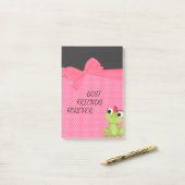 Stippen, Cute Froggy-Motivatiebericht Post-it® Notes (Op bureau)