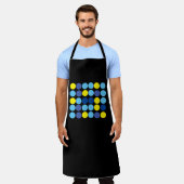 Stippen Da One Schort (Gedragen)