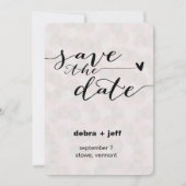 Stippen Datum opslaan Save The Date (Voorkant)