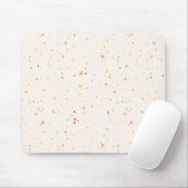 Stippen & Driehoek Confetti Patroon Muismat (Met muis)