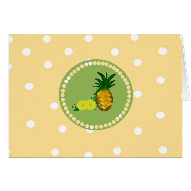 Stippen En Ananas (Voorkant Horizontaal)
