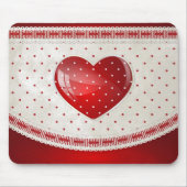 Stippen en harten muismat (Voorkant)