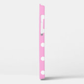 Stippen En Hartjes, Roze Moppie Case-Mate iPhone Case (Achterkant / Links)