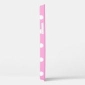 Stippen En Hartjes, Roze Moppie Case-Mate iPhone Case (Achterkant / Rechts)