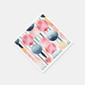 Stippen en strepen 10 servet (Hoek)