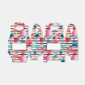 Stippen en strepen 1 bedankdoosjes (Uitgevouwen)