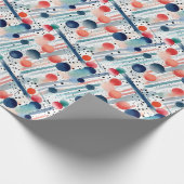 Stippen en strepen 22 cadeaupapier (Hoek)