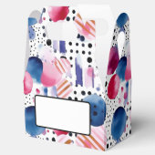 Stippen en strepen 2 bedankdoosjes (Geopend)