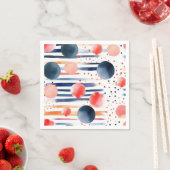 Stippen en strepen 5 servet (Insitu)