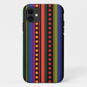 Stippen en Strepen Case-Mate iPhone Case