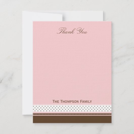 Stippen en strepen dank je wel kaart (Voorkant)