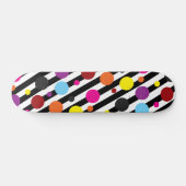 Stippen En Strepen Persoonlijk Skateboard (Horizontaal)