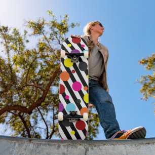 Stippen En Strepen Persoonlijk Skateboard