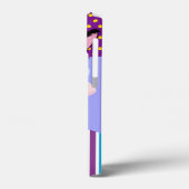 Stippen en stripes van zwarte keuken en paaseieren Case-Mate iPhone case (Achterkant / Links)