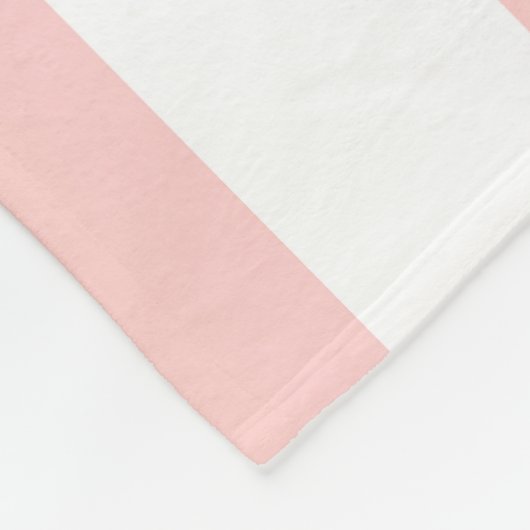 Stippen en strips fleece deken (Hoek)