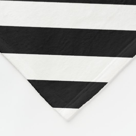 Stippen en strips fleece deken (Hoek)